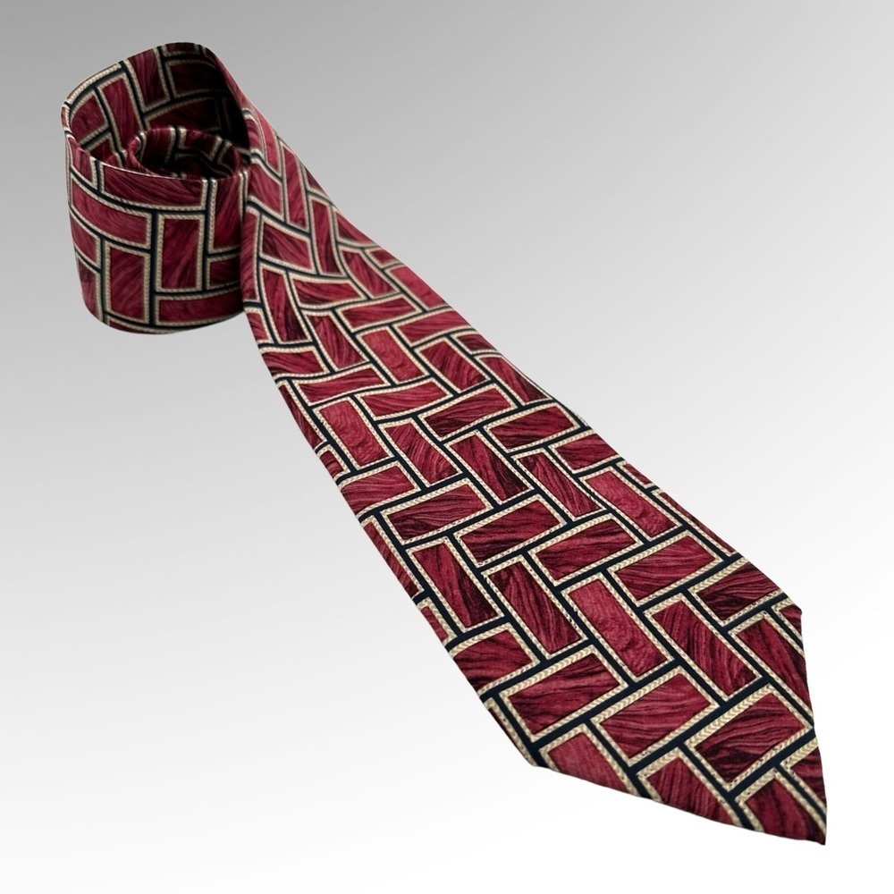 Valentino Cravatte 100% Silk Vintage Necktie